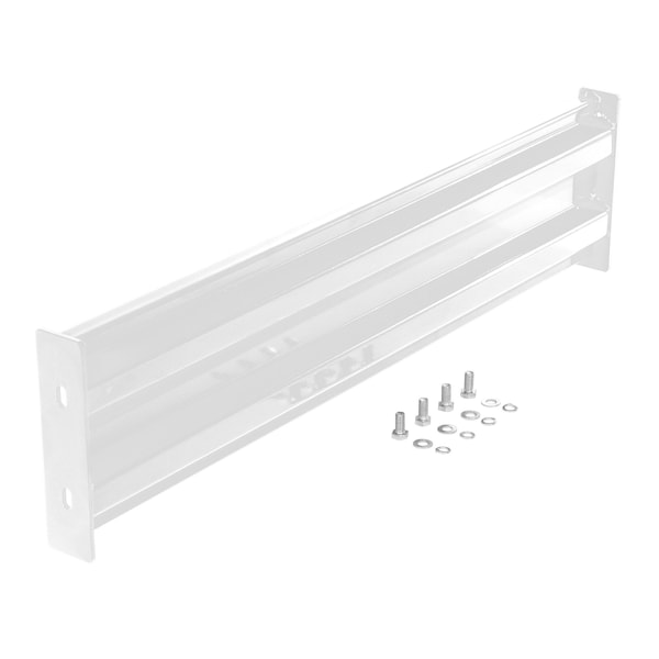 Bolt-On Style Guard Rail 4 Ft White